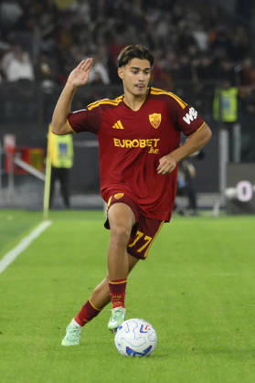 Roma’s Emanuele Lulli during the Serie A Enilive soccer match between AS Roma and Genoa at the Rome s Olympic stadium, Italy - October 17, 2026. - Soccer.  Copyright: xFabrizioxCorradetti LaPressex