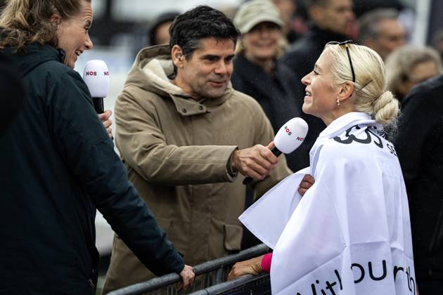 AMSTERDAM - Mikky Keetels is the best Dutch woman at the Amsterdam Marathon. ANP RAMON VAN FLYMEN xVIxANPxSportx xxANPxIVx 572823828 originalFilename: 572823828.jpg