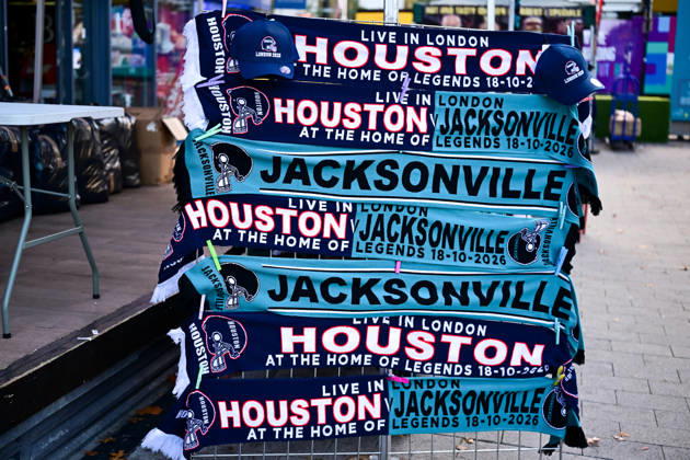 Jacksonville Jaguars v Houston Texans, International Series General view of the Stadium during the International Series match between Jacksonville Jaguars and Houston Texans at Wembley Stadium, London, UK on 18 October 2026. Editorial use only , Copyright: xDennisxGoodwinx PSI-25022-0004