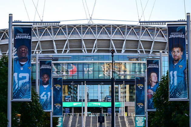 Jacksonville Jaguars v Houston Texans, International Series General view of the Stadium during the International Series match between Jacksonville Jaguars and Houston Texans at Wembley Stadium, London, UK on 18 October 2026. Editorial use only , Copyright: xDennisxGoodwinx PSI-25022-0008