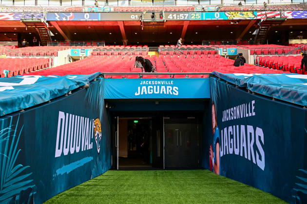 Jacksonville Jaguars v Houston Texans, International Series General view of the Stadium during the International Series match between Jacksonville Jaguars and Houston Texans at Wembley Stadium, London, UK on 18 October 2026. Editorial use only , Copyright: xDennisxGoodwinx PSI-25022-0020