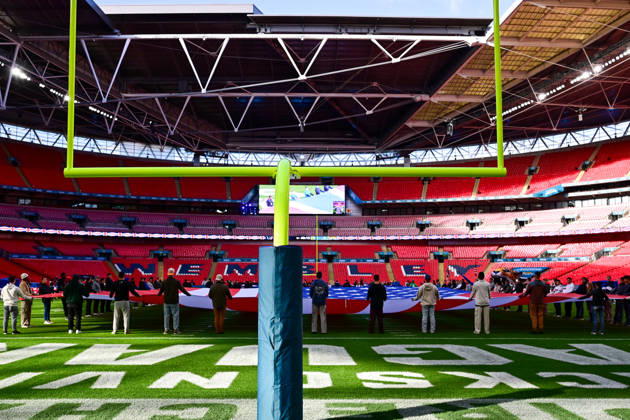 Jacksonville Jaguars v Houston Texans, International Series General view of the Stadium during the International Series match between Jacksonville Jaguars and Houston Texans at Wembley Stadium, London, UK on 18 October 2026. Editorial use only , Copyright: xDennisxGoodwinx PSI-25022-0022