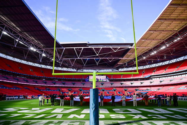 Jacksonville Jaguars v Houston Texans, International Series General view of the Stadium during the International Series match between Jacksonville Jaguars and Houston Texans at Wembley Stadium, London, UK on 18 October 2026. Editorial use only , Copyright: xDennisxGoodwinx PSI-25022-0023