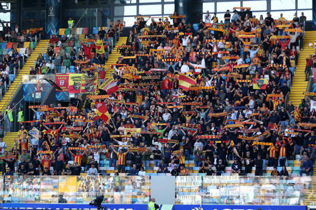 Ar Udine 18 10 2026 - campionato di calcio serie A Udinese-Lecce foto Andrea Rigano™ Image nella foto: tifosi Lecce 