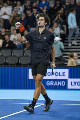 TENNIS : ATP, Tennis Herren 250 - Grand Tennis AURA - Decines (France) 18 10 2026 Pierre-Hugues HERBERT(FRA) secures a three-set victory over Jurij Rodionov during the qualifying tournament of the Auvergne Rhône-Alpes Grand Prix at the LDLC Arena in Décines on October 18, 2026. Photo Sandrine Thesillat PsNewZ  Copyright: xSandrinexTHESILLATx
