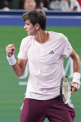 (261018) -- SHANGHAI, Oct. 18, 2026 -- Rafael Jodar of Spain celebrates during the men s singles final match against Alejandro Davidovich Fokina of Spain at the 2026 ATP, Tennis Herren tour Shanghai Masters tennis tournament in Shanghai, China, Oct. 18, 2026. ) (SP)CHINA-SHANGHAI-TENNIS-SHANGHAI MASTERS-MEN S SINGLES (CN) WangxXiang 