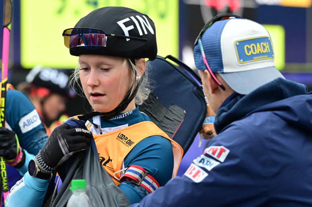 BIATHLON - HAMALAINEN Inka FIN bei der Qualifikation Super Sprint der Damen Herren während des Loop One Biathlon Opening Festival im Olypiapark München am 18.10.2026, Deutschland, Bayern München Hans-Jochen-Vogel-Platz Olypiapark Bayern Deutschland