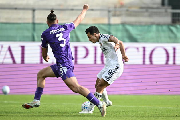 Mp Firenze 18 10 2026 - campionato di calcio serie A Fiorentina-Como foto Matteo Papini Image nella foto: gol Anastasios Douvikas 