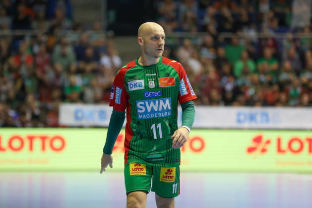 18.10.2026, xgox, Handball - Opel HBL SC Magdeburg - TVB Stuttgart emspor, v.l. Daniel Pettersson (Magdeburg, 11) Magdeburg