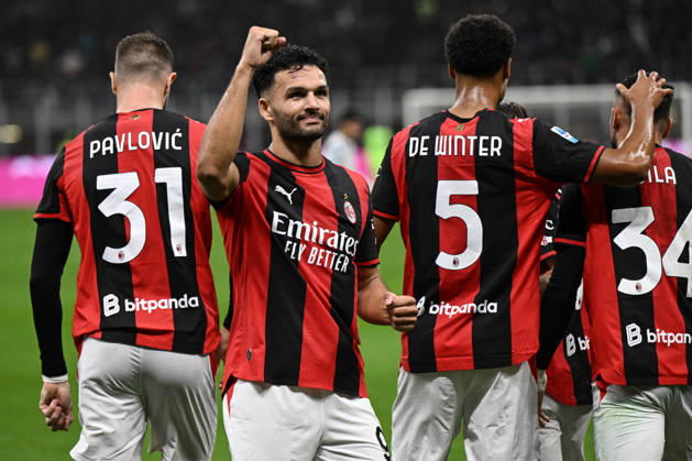 Db Milano 18 10 2026 - campionato di calcio serie A Milan-Atalanta foto Daniele Buffa Image nella foto: esultanza gol Gonzalo Ramos 