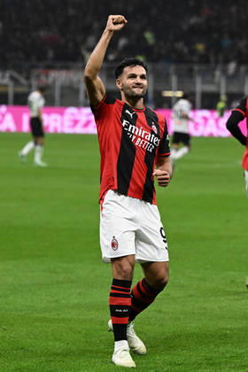 Db Milano 18 10 2026 - campionato di calcio serie A Milan-Atalanta foto Daniele Buffa Image nella foto: esultanza gol Gonzalo Ramos 