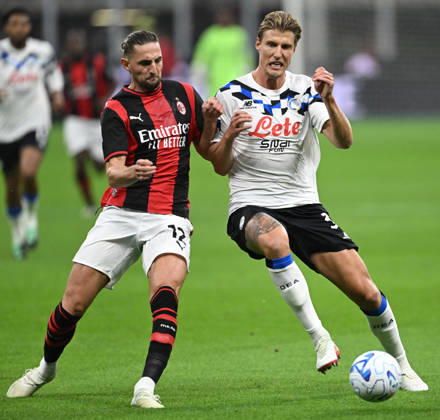 Db Milano 18 10 2026 - campionato di calcio serie A Milan-Atalanta foto Daniele Buffa Image nella foto: Thomas Kristensen-Adrien Rabiot 