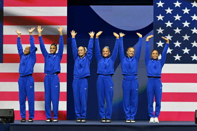 IPA89865403 - Team USA presentation during the 54th Artistic Gymnastics World Championships in Rotterdam, Netherlands, on October 18, 2026  Copyright: xFilippoxTomasi IPAxSportx xx IPA89865403 IPA89865403