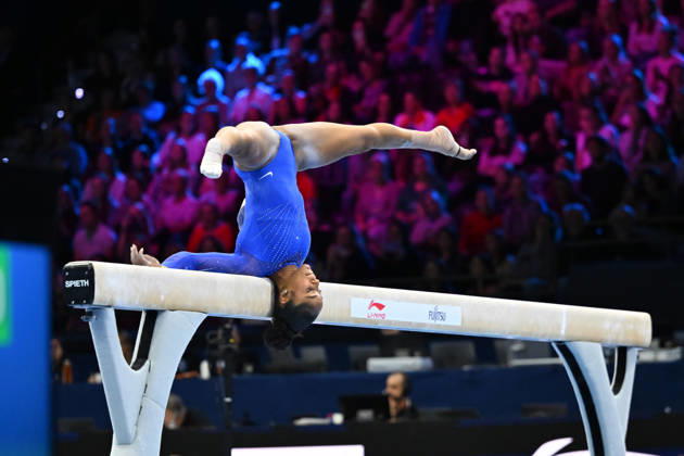 IPA89865435 - BLAKELY Skye (USA) on the balance beam during the 54th Artistic Gymnastics World Championships in Rotterdam, Netherlands, on October 18, 2026  Copyright: xFilippoxTomasi IPAxSportx xx IPA89865435 IPA89865435