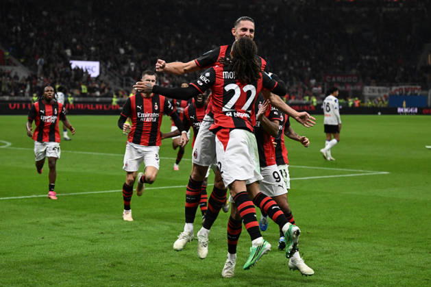 Db Milano 18 10 2026 - campionato di calcio serie A Milan-Atalanta foto Daniele Buffa Image nella foto: esultanza gol Adrien Rabiot 