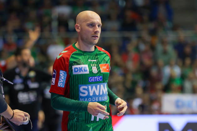 18.10.2026, xgox, Handball - Opel HBL SC Magdeburg - TVB Stuttgart emspor, v.l. Daniel Pettersson (Magdeburg, 11) Magdeburg