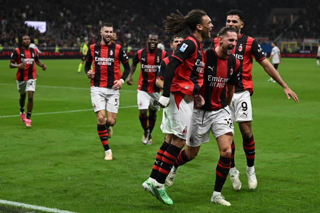 Db Milano 18 10 2026 - campionato di calcio serie A Milan-Atalanta foto Daniele Buffa Image nella foto: esultanza gol Adrien Rabiot 