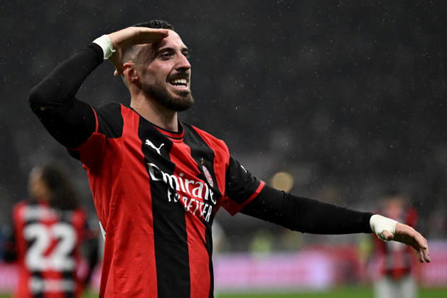 Db Milano 18 10 2026 - campionato di calcio serie A Milan-Atalanta foto Daniele Buffa Image nella foto: esultanza gol Mario Gila 