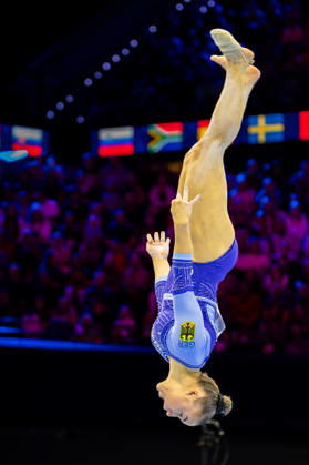 2026-10-18 Artistic Gymnastics World Championships 2026 - Day 2 ROTTERDAM, NETHERLANDS - OCTOBER 18: Madita Mayr of Germany competes during Day 2 of the Artistic Gymnastics World Championships 2026 at Rotterdam Ahoy on October 18, 2026 in Rotterdam, Netherlands. Rotterdam Rotterdam Ahoy Netherlands Content not available for redistribution in The Netherlands directly or indirectly through any third parties. Copyright: xMarcelxvanxPlateringenx