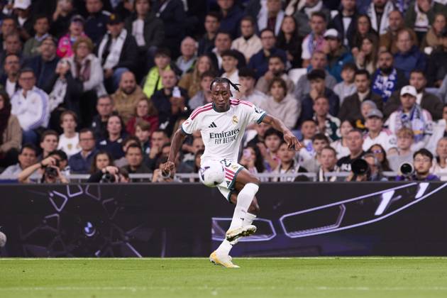 October 18, 2026, Madrid, Spain: Yan Diomande (Real Madrid CF) is seen in action during the LaLiga EA SPORTS 2026 2027 match between Real Madrid CF and Sevilla FC..Final score: Real Madrid CF 4-1 Sevilla FC. LaLiga EA SPORTS 2026 2027 - Real Madrid CF And Sevilla FC In Madrid, Spain - 18 Oct 2026 - ZUMAs197 20261018_aaa_s197_270 Copyright: xFedericoxTitonex