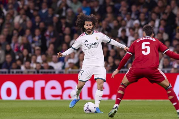 October 18, 2026, Madrid, Spain: Marc Cucurella (Real Madrid CF) is seen in action during the LaLiga EA SPORTS 2026 2027 match between Real Madrid CF and Sevilla FC..Final score: Real Madrid CF 4-1 Sevilla FC. LaLiga EA SPORTS 2026 2027 - Real Madrid CF And Sevilla FC In Madrid, Spain - 18 Oct 2026  - ZUMAs197 20261018_aaa_s197_268 Copyright: xFedericoxTitonex