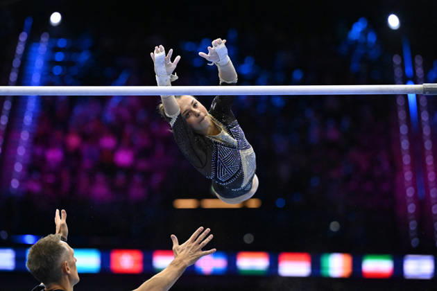 OTHER - Gymnastics - 54th Artistic Gymnastics World Championships Photo by IPA ABACAPRESS.COM89875487 - Giulia PEROTTI (ITALY) UB at the 54th Artistic Gymnastics World Championships, Gymnastics in Rotterdam, Netherlands, October 18, 2026 Rotterdam Netherlands  Copyright: xIPAxSport ABACAx