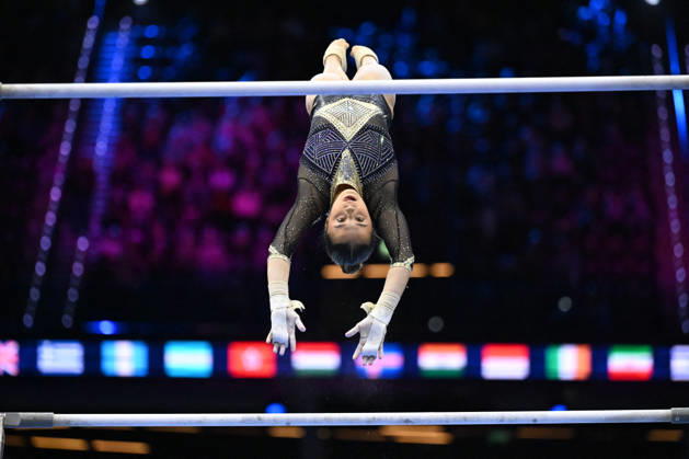 OTHER - Gymnastics - 54th Artistic Gymnastics World Championships Photo by IPA ABACAPRESS.COM89875498 - Giulia PEROTTI (ITALY) UB at the 54th Artistic Gymnastics World Championships, Gymnastics in Rotterdam, Netherlands, October 18, 2026 Rotterdam Netherlands  Copyright: xIPAxSport ABACAx