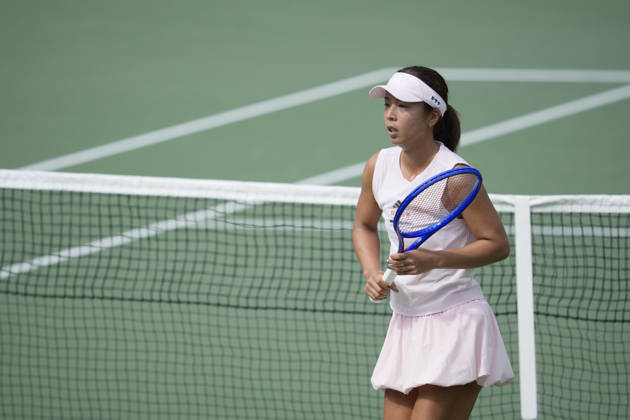 WTA, Tennis Damen Kinoshita Group Japan Open - Day 1 Mai Hontama of Japan competes in her round of 32 singles match against Viktorija Golubic of Switzerland at the 2026 Kinoshita Group Japan Open Women s tennis tournament at Utsubo Tennis Center in Osaka, Japan, on October 19, 2026. Osaka Japan  Copyright: xOwenxHammondx originalFilename:hammond-2026kino261019_npA8s.jpg
