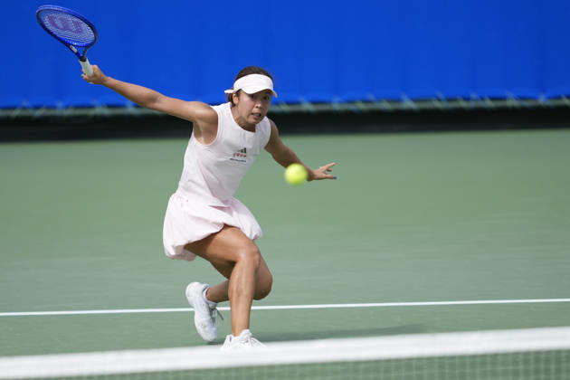 WTA, Tennis Damen Kinoshita Group Japan Open - Day 1 Mai Hontama of Japan competes in her round of 32 singles match against Viktorija Golubic of Switzerland at the 2026 Kinoshita Group Japan Open Women s tennis tournament at Utsubo Tennis Center in Osaka, Japan, on October 19, 2026. Osaka Japan  Copyright: xOwenxHammondx originalFilename:hammond-2026kino261019_npjOk.jpg