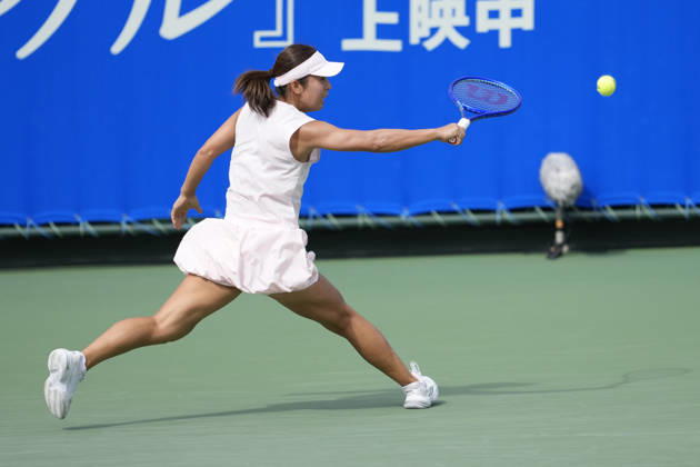 WTA, Tennis Damen Kinoshita Group Japan Open - Day 1 Mai Hontama of Japan competes in her round of 32 singles match against Viktorija Golubic of Switzerland at the 2026 Kinoshita Group Japan Open Women s tennis tournament at Utsubo Tennis Center in Osaka, Japan, on October 19, 2026. Osaka Japan  Copyright: xOwenxHammondx originalFilename:hammond-2026kino261019_nppJl.jpg