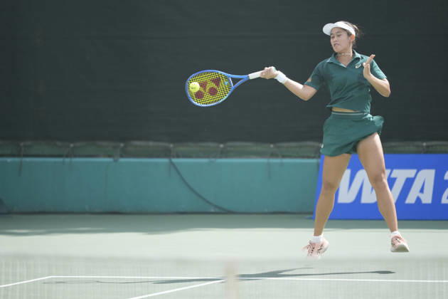 WTA, Tennis Damen Kinoshita Group Japan Open - Day 1 Lanlana Tararudee of Thailand plays during her round of 32 singles match against Kaitlin Quevedo of Spain at the 2026 Kinoshita Group Japan Open Women s tennis tournament at Utsubo Tennis Center in Osaka, Japan, on October 19, 2026. Osaka Japan  Copyright: xOwenxHammondx originalFilename:hammond-2026kino261019_np0yg.jpg