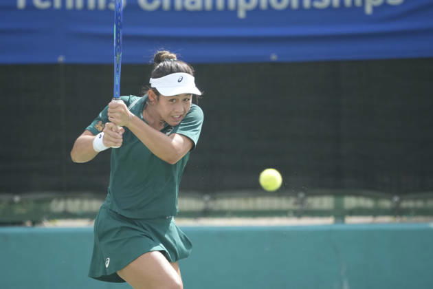 WTA, Tennis Damen Kinoshita Group Japan Open - Day 1 Lanlana Tararudee of Thailand plays during her round of 32 singles match against Kaitlin Quevedo of Spain at the 2026 Kinoshita Group Japan Open Women s tennis tournament at Utsubo Tennis Center in Osaka, Japan, on October 19, 2026. Osaka Japan  Copyright: xOwenxHammondx originalFilename:hammond-2026kino261019_npaKV.jpg