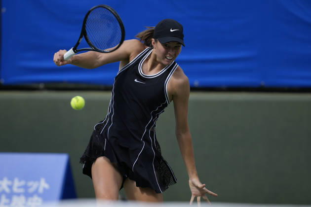 WTA, Tennis Damen Kinoshita Group Japan Open - Day 1 Lilli Tagger of Austria competes in her round of 32 singles match against Liudmila Samsonova at the 2026 Kinoshita Group Japan Open Women s tennis tournament at Utsubo Tennis Center in Osaka, Japan, on October 19, 2026. Osaka Japan  Copyright: xOwenxHammondx originalFilename:hammond-2026kino261019_npAUl.jpg