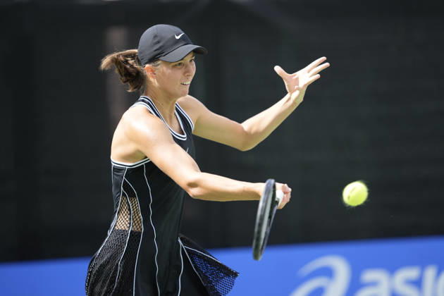 WTA, Tennis Damen Kinoshita Group Japan Open - Day 1 Lilli Tagger of Austria competes in her round of 32 singles match against Liudmila Samsonova at the 2026 Kinoshita Group Japan Open Women s tennis tournament at Utsubo Tennis Center in Osaka, Japan, on October 19, 2026. Osaka Japan  Copyright: xOwenxHammondx originalFilename:hammond-2026kino261019_npb00.jpg