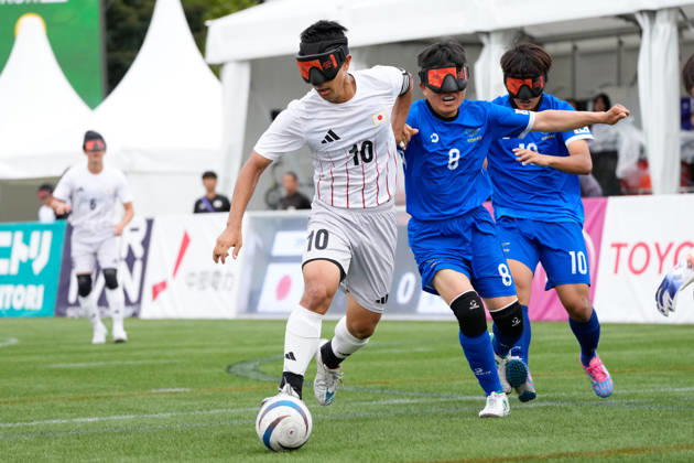 Ryo Kawamura (JPN), OCTOBER 19, 2026 - Blind Football : Qualifying Match between Japan - Republic of Korea at Nagoya City Tsuruma Park Multipurpose Sports Field during The Asian Para Games Aichi-Nagoya 2026 in Aichi, Japan. Noxthirdxpartyxsales  aflo_357251813 MARUYAMA,xKoheix