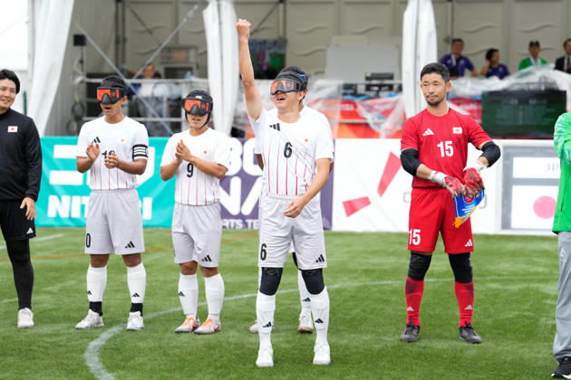 Kenta Hayashi (JPN), OCTOBER 19, 2026 - Blind Football : Qualifying Match between Japan - Republic of Korea at Nagoya City Tsuruma Park Multipurpose Sports Field during The Asian Para Games Aichi-Nagoya 2026 in Aichi, Japan. Noxthirdxpartyxsales  aflo_357251838 MARUYAMA,xKoheix