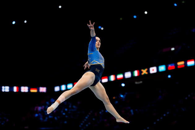 261019 Emelie Westlund of Sweden competes in women s floor exercise qualifications during day three of the 2026 Artistic Gymnastics World Championships on October 19, 2026 in Rotterdam. Photo: Joel Marklund BILDBYRÅN kod JM JM0860 bbeng artistisk gymnastik artistic gymnastics gymnastik-vm vm artistic gymnastics world championships dambbeng artistisk gymnastik artistic gymnastics gymnastik-vm vm artistic gymnastics world championships dam sverige sweden Copyright: JOELxMARKLUND BB261019JM013