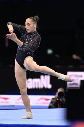 OTHER - Gymnastics - 54th Artistic Gymnastics World Championships Photo by IPA ABACAPRESS.COM89904541 - NEMOUR Kaylia (ALG) on the floor during the 54th Artistic Gymnastics World Championships in Rotterdam, Netherlands, October 19, 2026 Rotterdam Netherlands  Copyright: xIPAxSport ABACAx