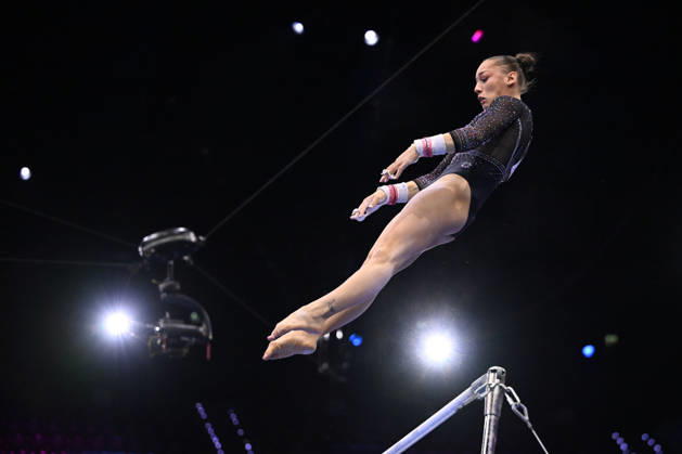 IPA89907084 - NEMOUR Kaylia (ALG) UB at the 54th Artistic Gymnastics World Championships, Gymnastics in Rotterdam, Netherlands, October 19, 2026  Copyright: xFilippoxTomasi IPAxSportx xx IPA89907084 IPA89907084