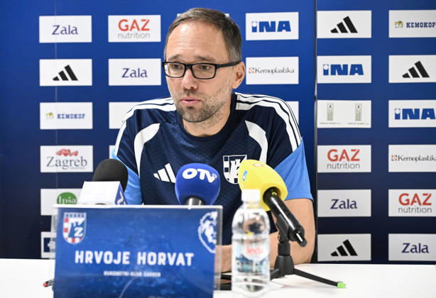 EHF Champions League: press conference, PK, Pressekonferenz of HC ZAgreb Head coach of HC Zagreb Hrvoje Horvat speaks on a press conference on October 19, 2026 in Zagreb, Croatia ahead of the EHF Champions League match between HC Zagreb and PSG. MarkoxLukunic PIXSELL