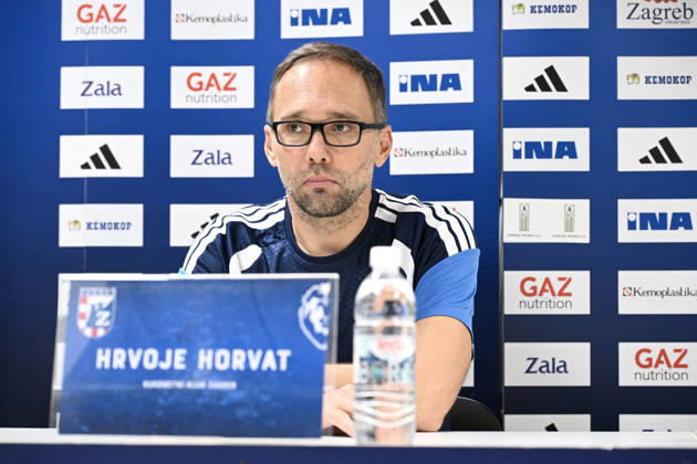 EHF Champions League: press conference, PK, Pressekonferenz of HC ZAgreb Head coach of HC Zagreb Hrvoje Horvat speaks on a press conference on October 19, 2026 in Zagreb, Croatia ahead of the EHF Champions League match between HC Zagreb and PSG. MarkoxLukunic PIXSELL