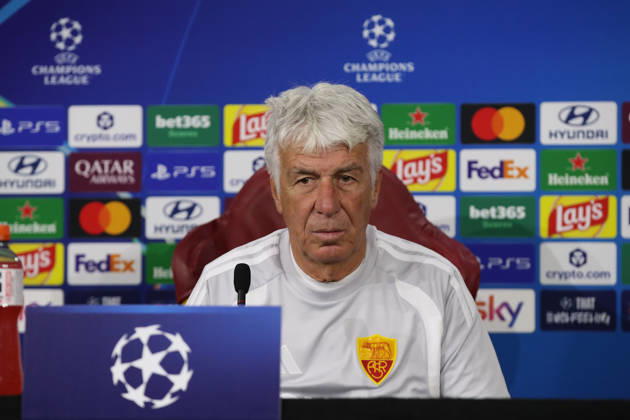IPA89909987 - October 19, 2026 Champions League: Gasperini press conference, PK, Pressekonferenz + Training Sessions In the photo: Gasperini (Photo by Gino Mancini) Copyright: xGinoxMancini IPAxSportx xx IPA89909987 IPA89909987