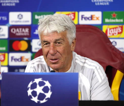 IPA89909988 - October 19, 2026 Champions League: Gasperini press conference, PK, Pressekonferenz + Training Sessions In the photo: Gasperini (Photo by Gino Mancini) Copyright: xGinoxMancini IPAxSportx xx IPA89909988 IPA89909988