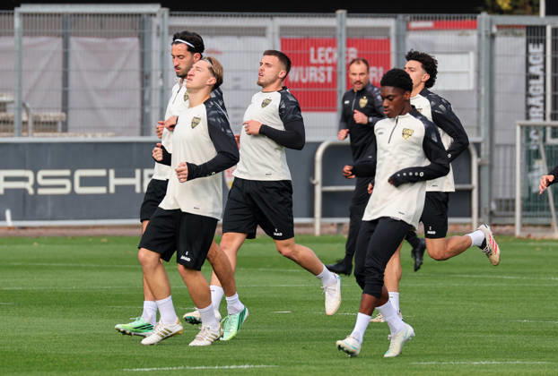 19.10.2026, Stuttgart, Fußball UEFA Champions League, Saison 2026-2027, VfB Stuttgart Training,
