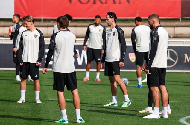 19.10.2026, Stuttgart, Fußball UEFA Champions League, Saison 2026-2027, VfB Stuttgart Training, Atakan Karazor