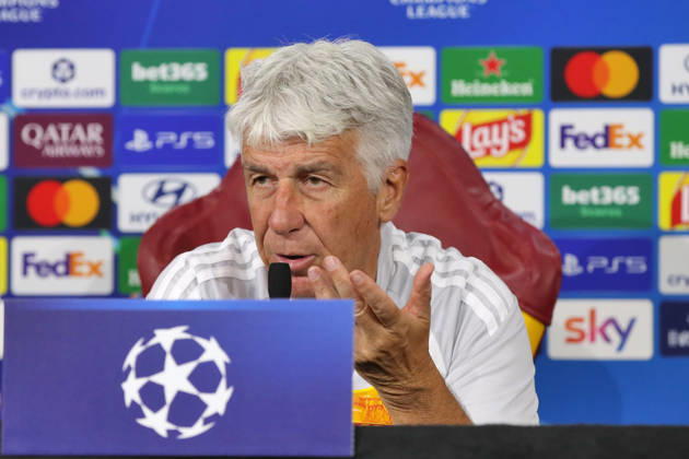 IPA89910536 - October 19, 2026 Champions League: Gasperini press conference, PK, Pressekonferenz + Training Sessions In the photo: Gasperini (Photo by Gino Mancini) Copyright: xGinoxMancini IPAxSportx xx IPA89910536 IPA89910536