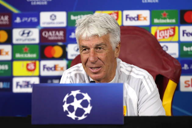 IPA89910537 - October 19, 2026 Champions League: Gasperini press conference, PK, Pressekonferenz + Training Sessions In the photo: Gasperini (Photo by Gino Mancini) Copyright: xGinoxMancini IPAxSportx xx IPA89910537 IPA89910537