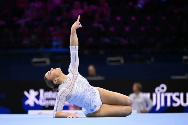 IPA89912722 - Lorette Charpy (FRA) on the floor during the 54th Artistic Gymnastics World Championships in Rotterdam, Netherlands, October 19, 2026  Copyright: xFilippoxTomasi IPAxSportx xx IPA89912722 IPA89912722