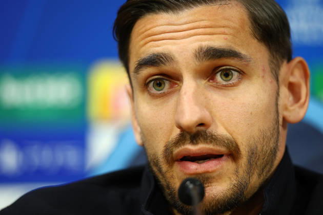 Napoli’s goalkeeper Alex Meret During the Napoli-Bodo Glimt Champions League press conference, PK, Pressekonferenz in the press room at the Diego Armando Maradona Stadium on October 19, 2026.  Copyright: xAlessandroxGarofalo LaPressex
