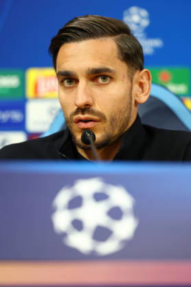Napoli’s goalkeeper Alex Meret During the Napoli-Bodo Glimt Champions League press conference, PK, Pressekonferenz in the press room at the Diego Armando Maradona Stadium on October 19, 2026.  Copyright: xAlessandroxGarofalo LaPressex